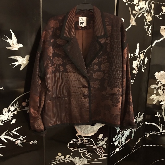 🐻 patchwork pattern coat trim - Picture 2 of 8